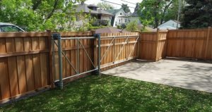 Wood Slide Gate
