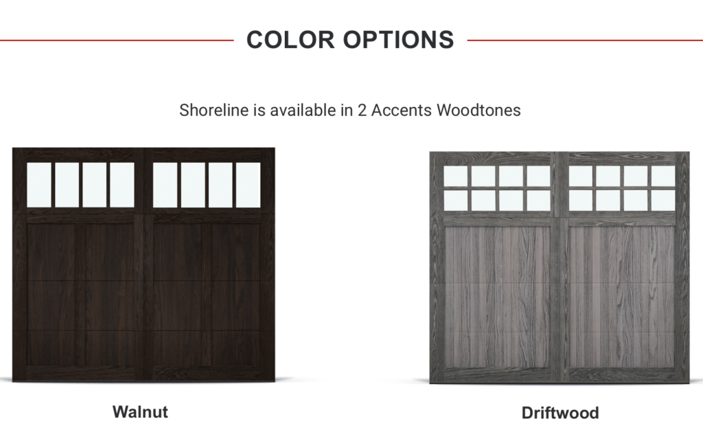 Shoreline - Color Options